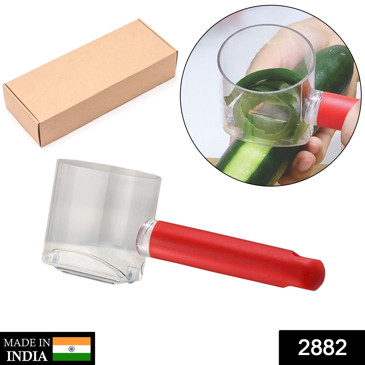 2882 Home Kitchen Cooking Tools Peeler With Container Stainless Steel Carrot Cucumber Apple Super Fruit Vegetable Peeler DeoDap 2882 Home Kitchen Cooking Tools Peeler With Container Stainless Steel Carrot Cucumber Apple Super Fruit Vegetable Peeler DeoDap